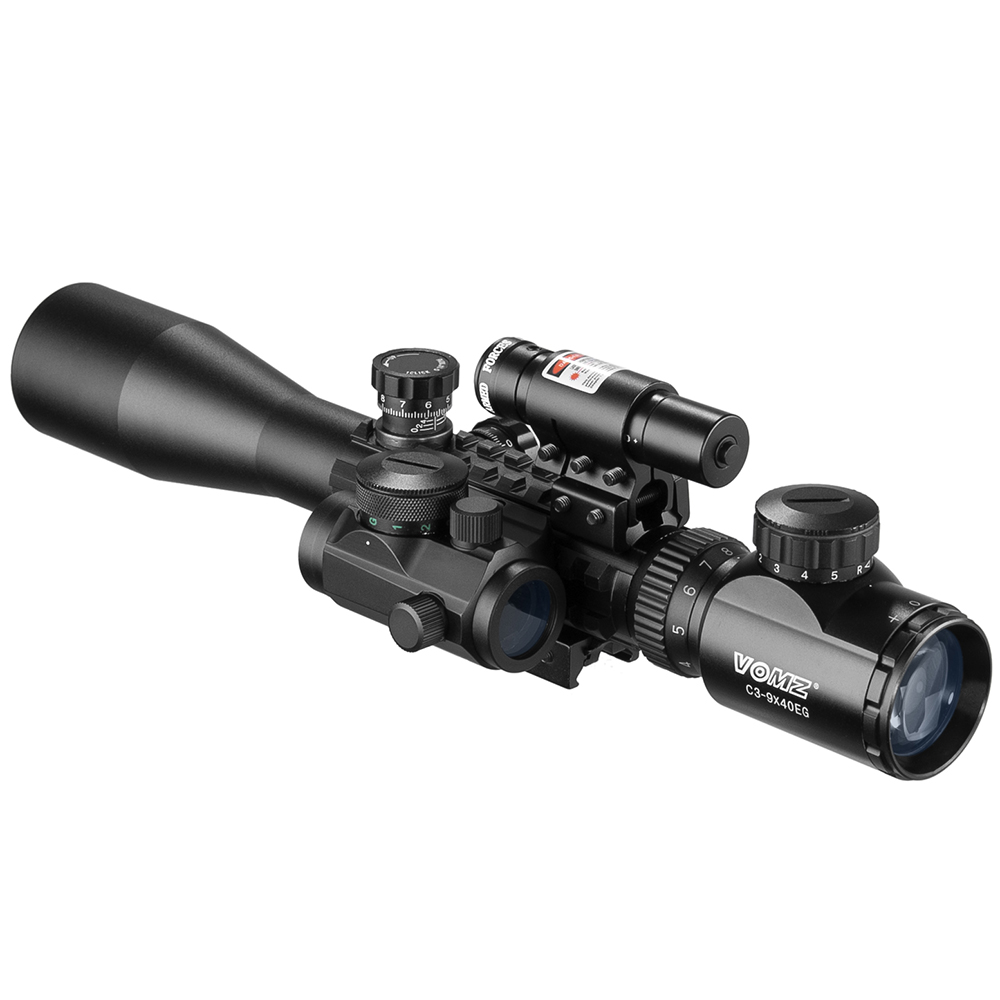 Crossbow Scope Sight - Vomz 3-9X40 Scope Wire Telemetro Reticolo