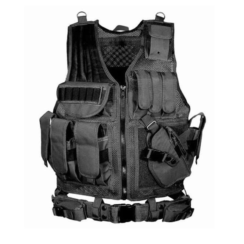 Hunting Outdoor Jacket - Gilet tattico Molle regolabile Gilet di
