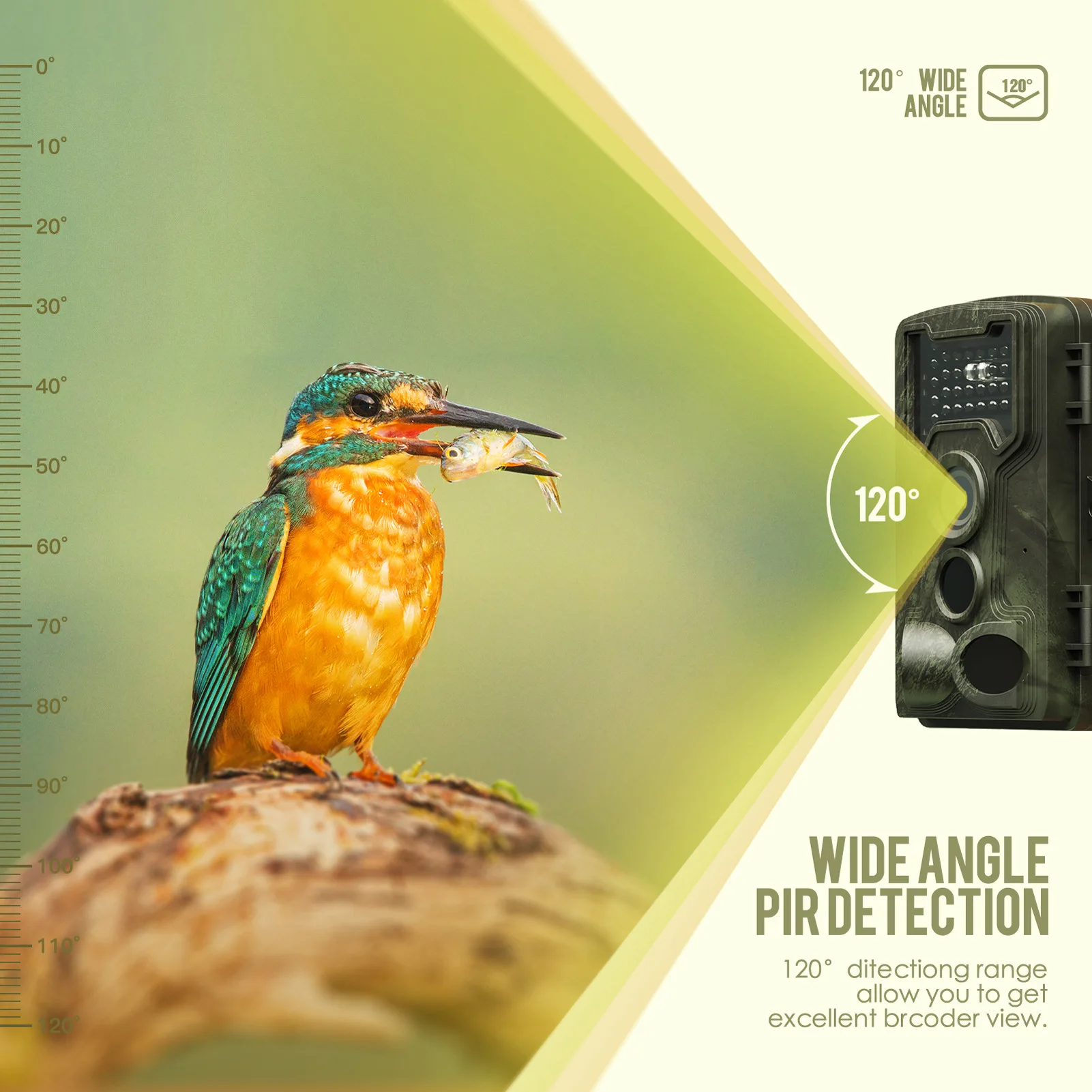 Outdoor Hunting Camera Wifi - Telecamere da caccia da 58 MP