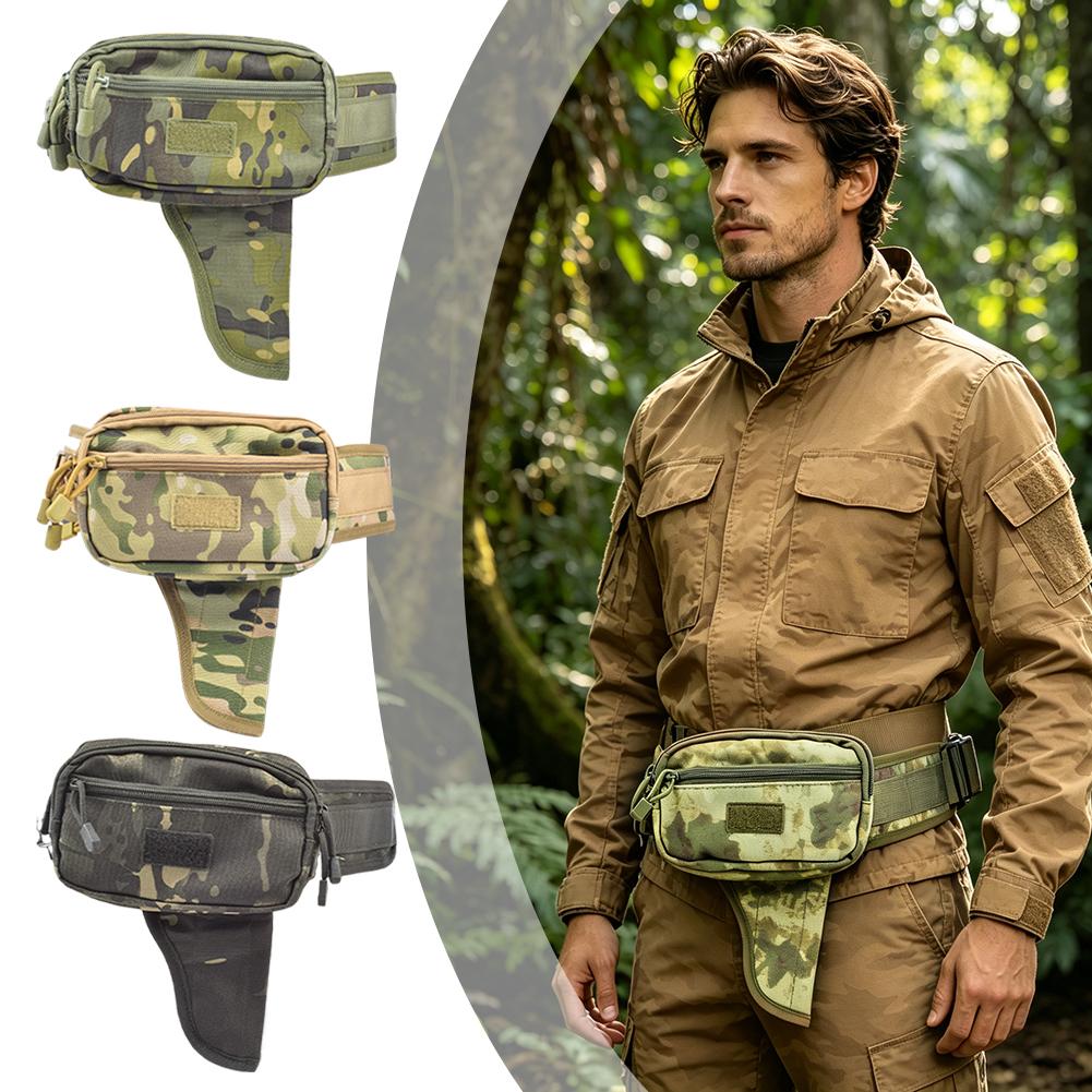 Outdoor Hunting Bag - Marsupio Tattico Impermeabile Mimetico, Borsa Multifunzionale