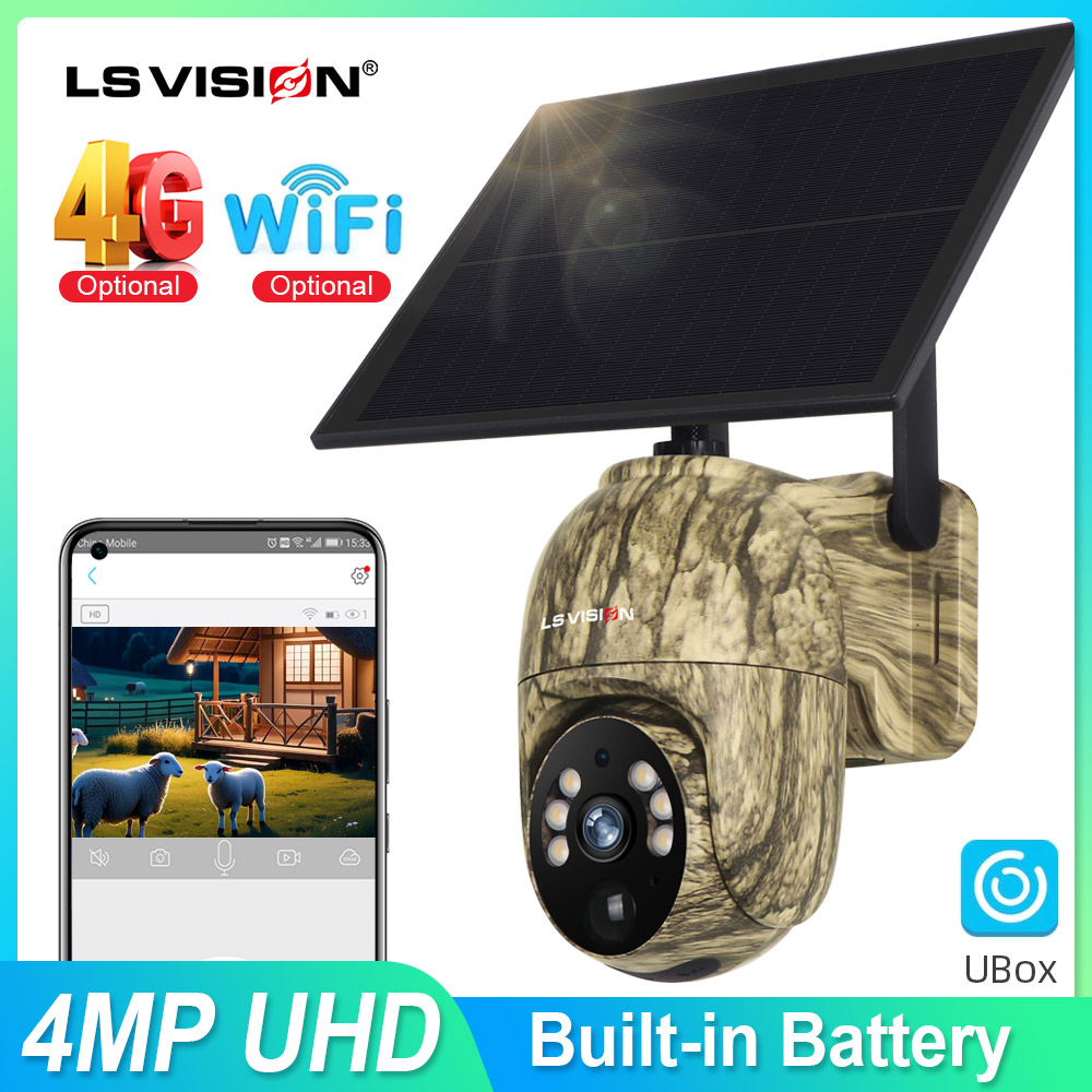 Outdoor Hunting Camera Wifi - LS VISION 2K Telecamera di sicurezza