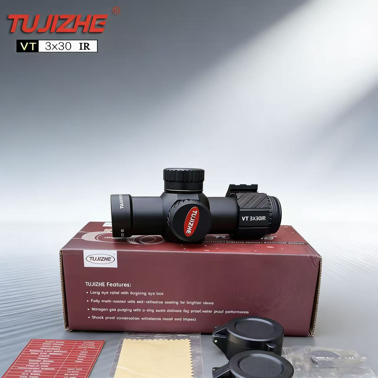 Crossbow Scope Sight - GHOST FOX Raider Mirino Corto VT