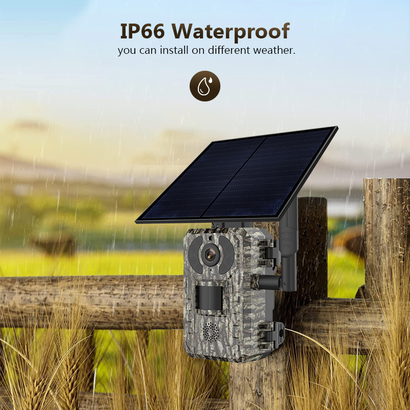 Outdoor Hunting Camera Wifi - Telecamera da gioco per caccia alla