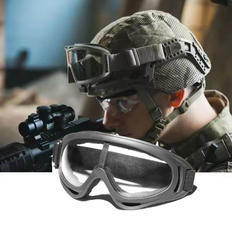 Hunting Outdoor Game - BOOIU Occhiali per casco tattico CS