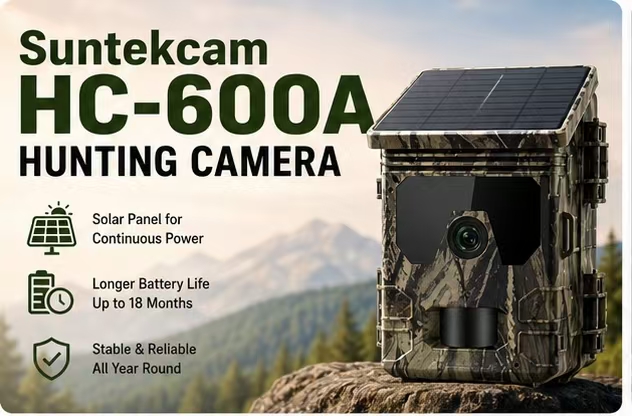 Outdoor Hunting Camera Wifi - Fotocamera da Caccia Solare 50MP 4K