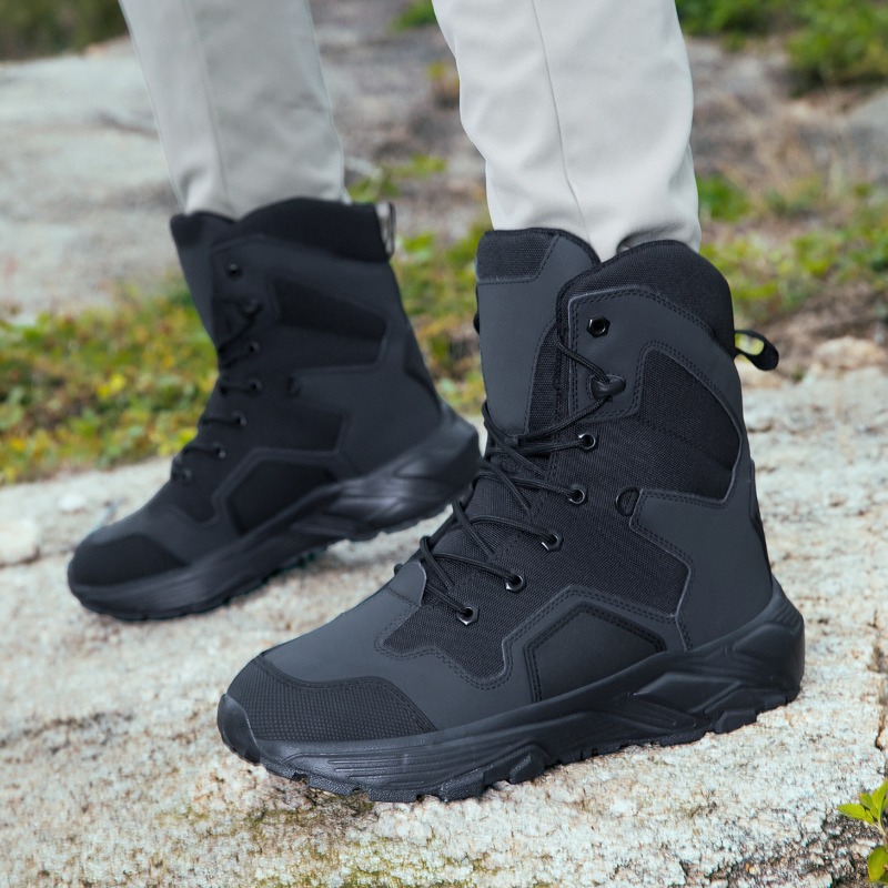 Wildman Hunting & Outdoor Reviews - Scarpe tattiche da uomo con lacci,