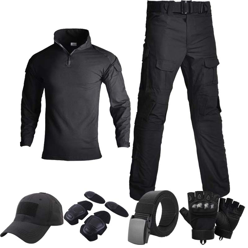 Hunting Outdoor Apparel - Set Uniforme Tattica da Combattimento per