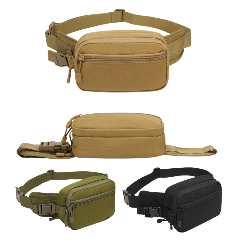 Outdoor Hunting Bag - Marsupio Tattico Impermeabile con Cintura Regolabile,