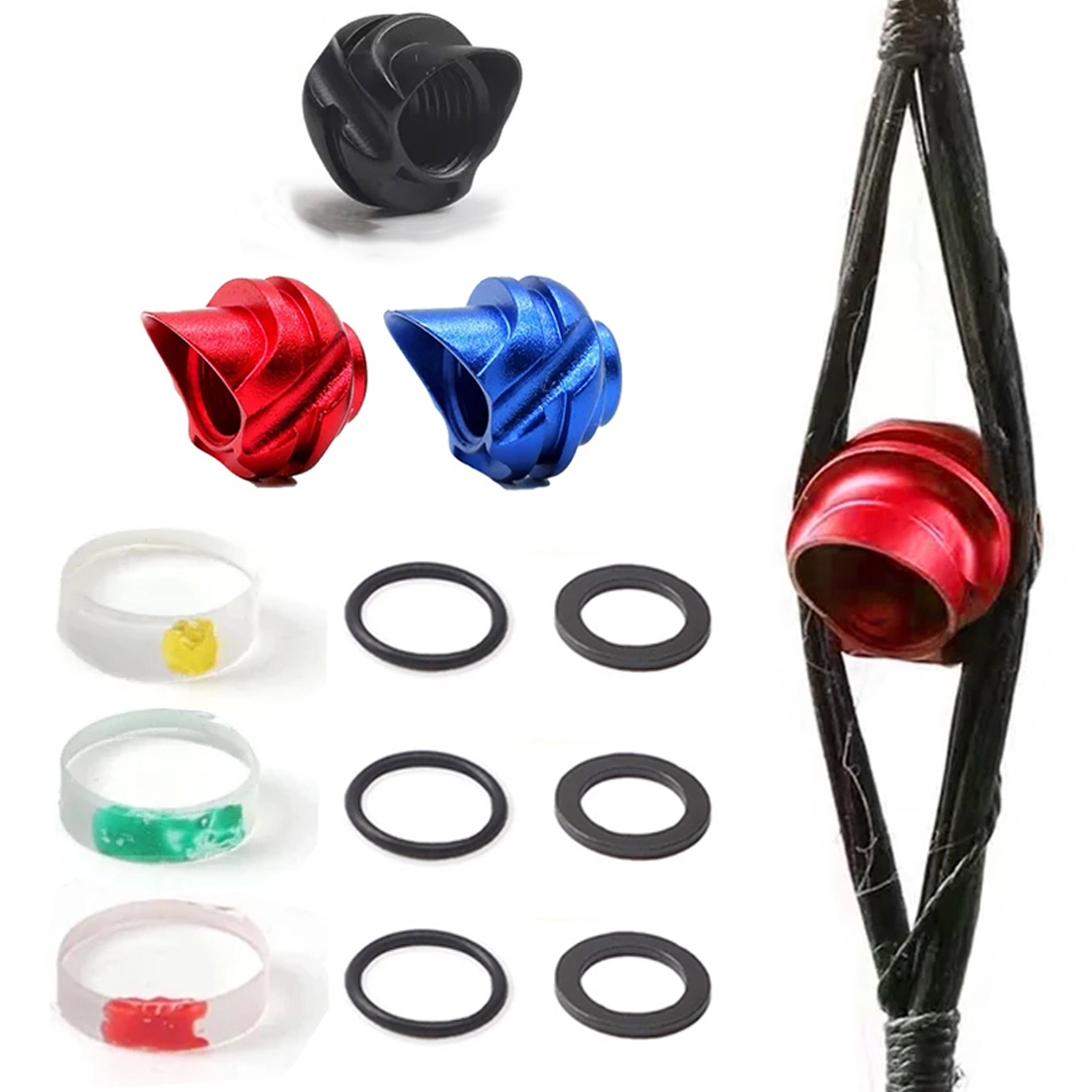 Hunting Bow Compound - Mirino a lente 4X6X8X con angolo
