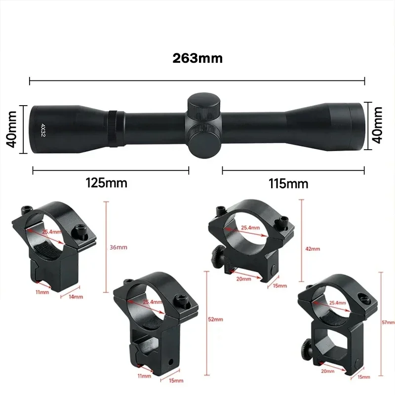 2-6X32AOE Balestra Cannocchial - Crossbow Scope Sight recensione e prezzo