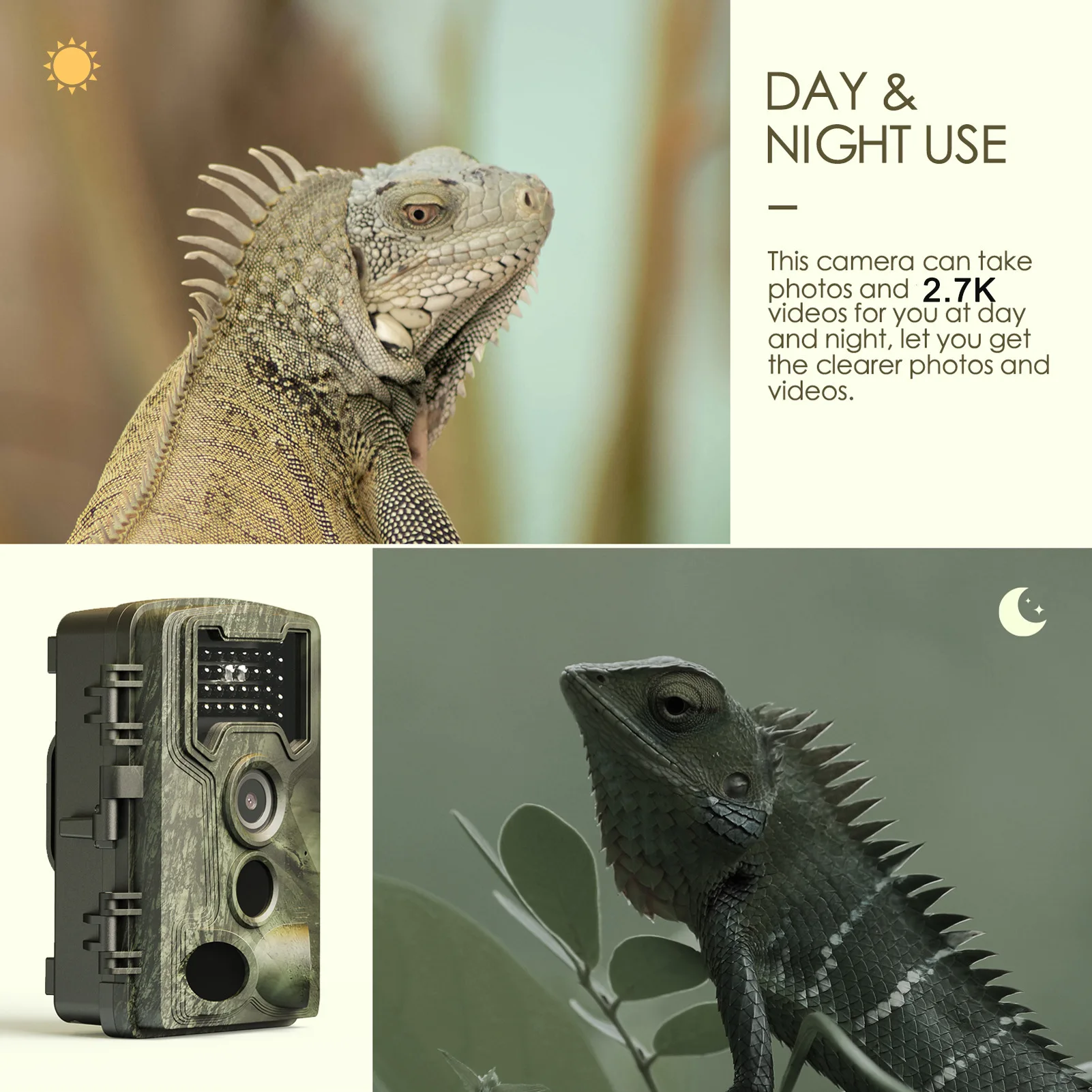 Telecamere da caccia da 58 MP  - Outdoor Hunting Camera Wifi recensione e prezzo