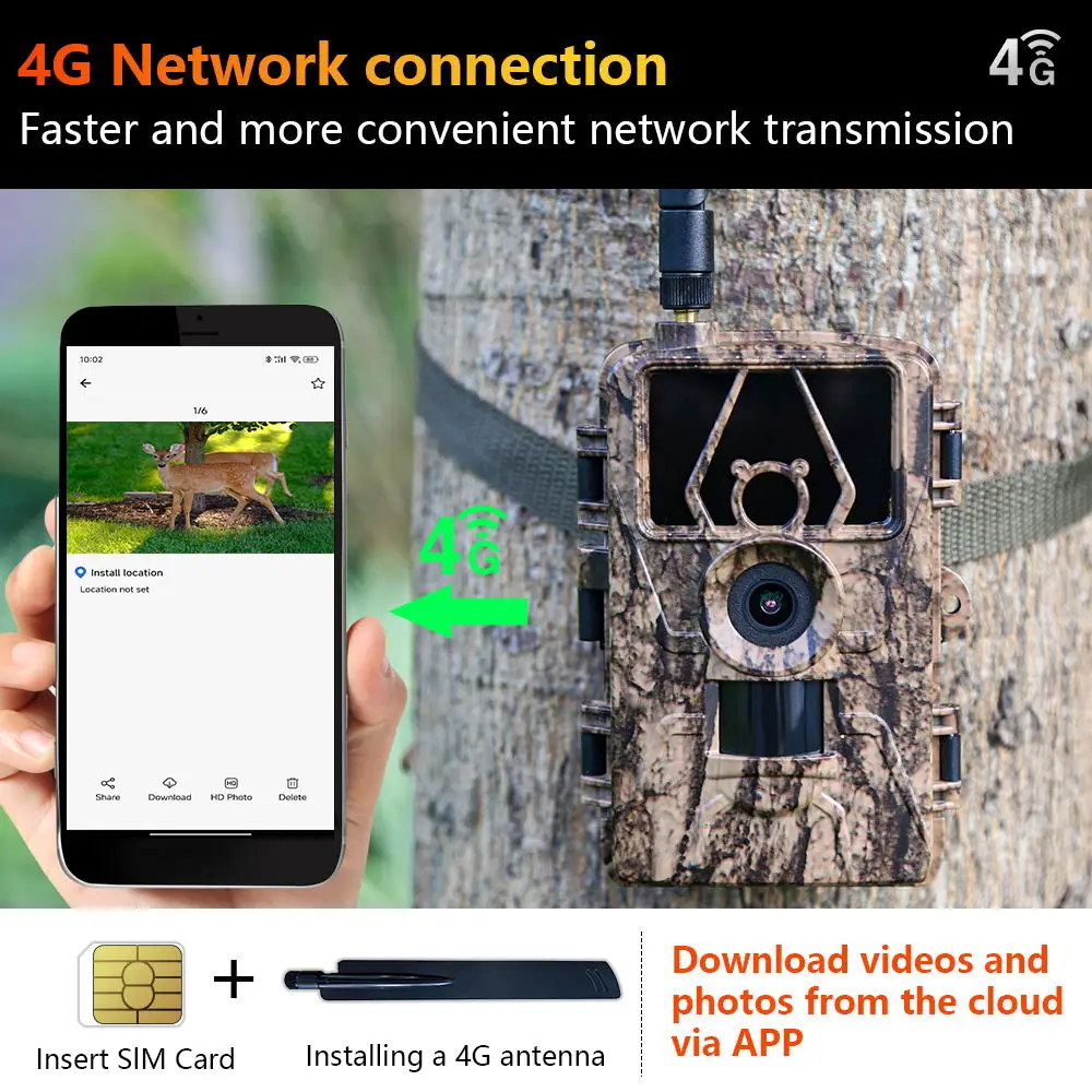 1 pz HD8K telecamera a infraro - Outdoor Hunting Camera Wifi recensione e prezzo