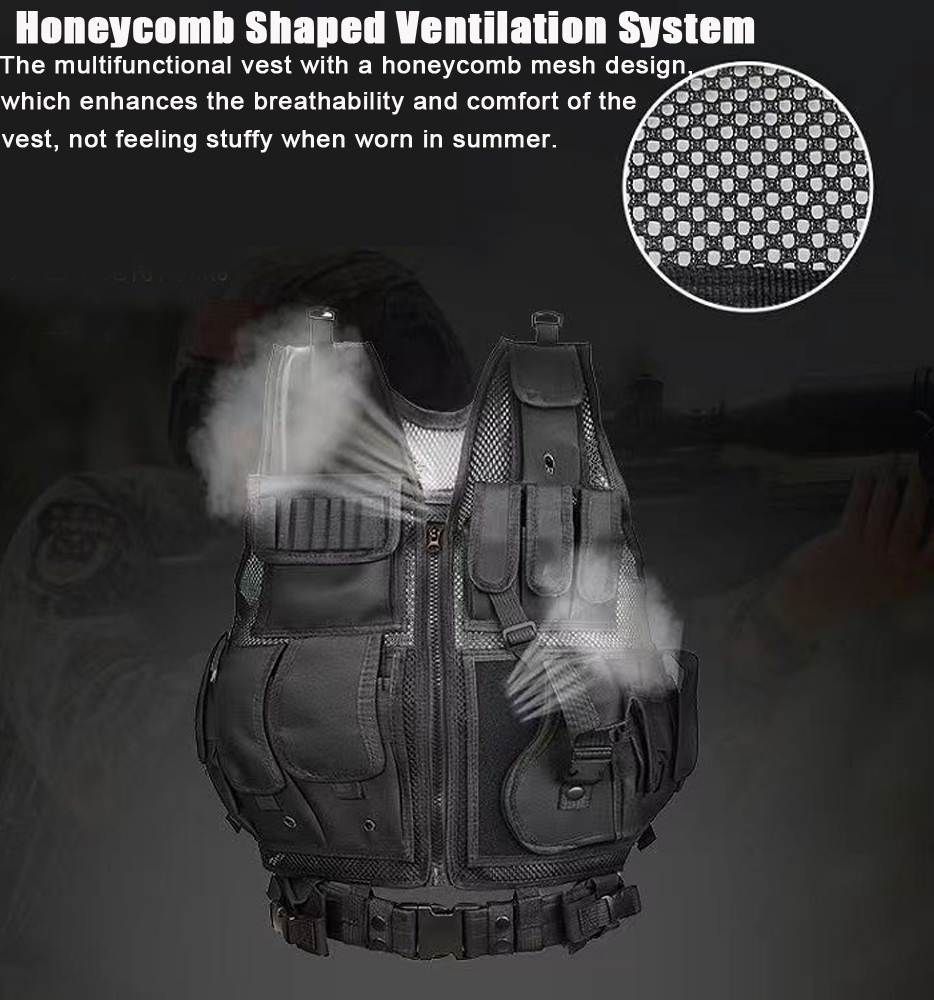 Gilet Tattico Molle Regolabile - Hunting Outdoor Jacket recensione e prezzo