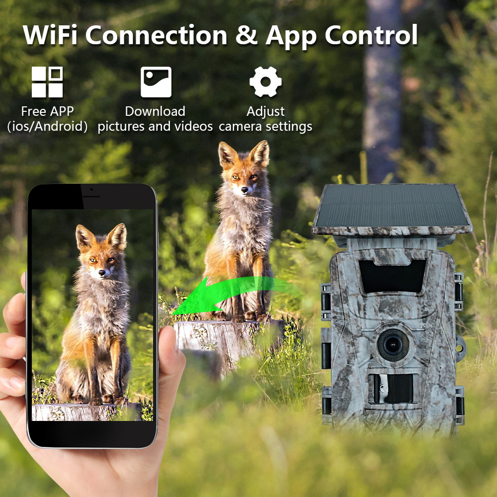 Telecamera da caccia solare Wi - Outdoor Hunting Camera Wifi recensione e prezzo
