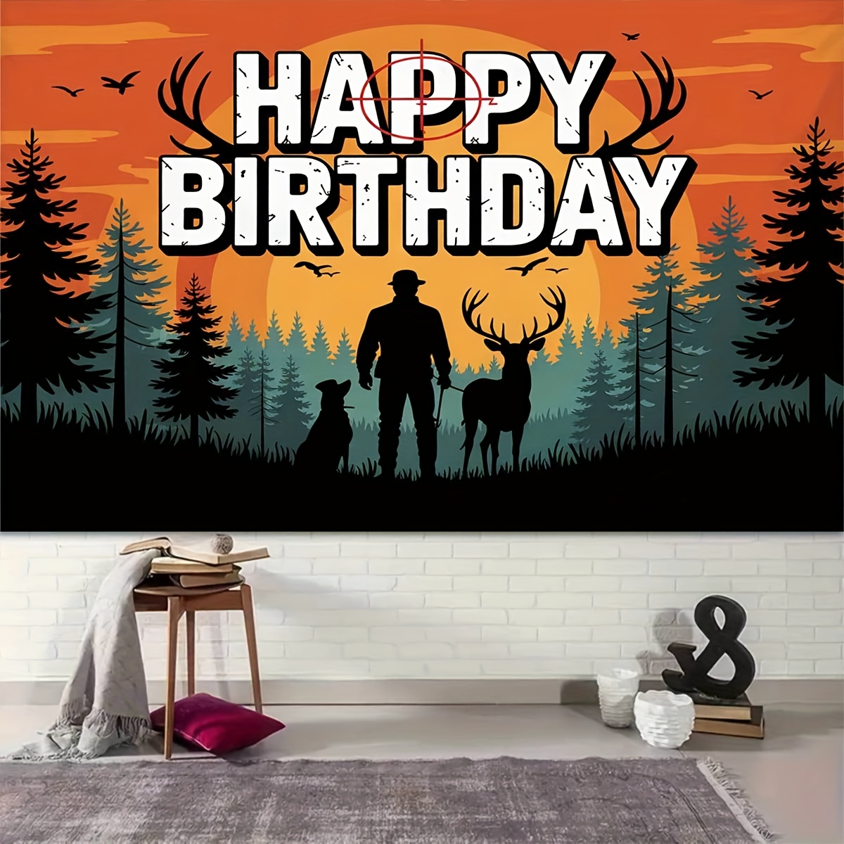 Striscione con Sfondo a Tema C - Outdoor Hunting Events recensione e prezzo