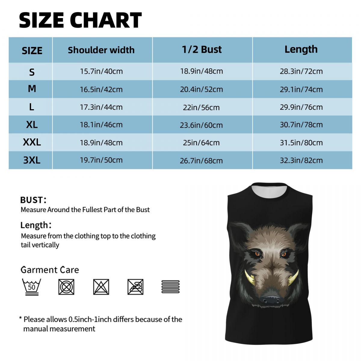 Divertente T-shirt Senza Manic - Wildman Hunting & Outdoor Reviews recensione e prezzo