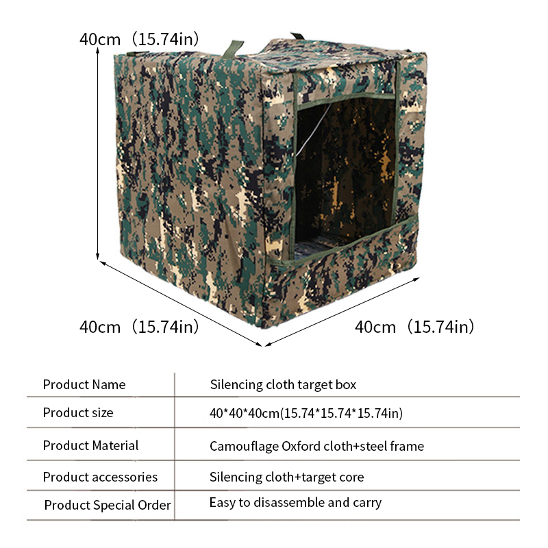 Wildhunt Camou Target Box Tela - Is Hunting Outdoor Recreation recensione e prezzo