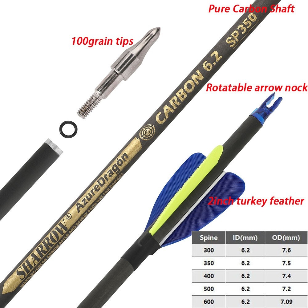 Frecce in Carbonio 32 Pollici  - Hunting Bow Compound recensione e prezzo