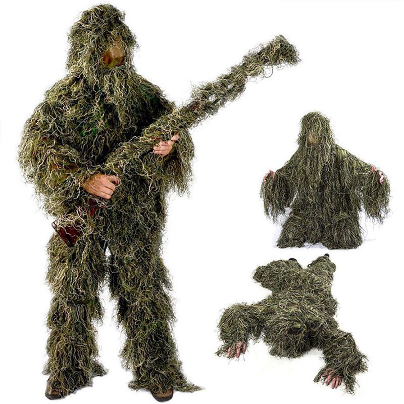 AEF6-2X Tuta Ghillie 5 in 1, A - Hunting Outdoor Apparel recensione e prezzo