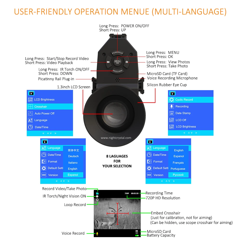 Megaorei 3B NK007s Dispositivo - Crossbow Scope Sight recensione e prezzo